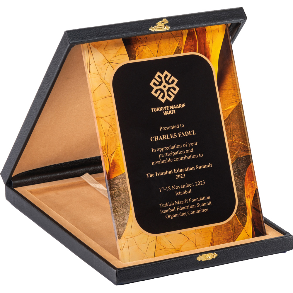 Kutulu Kristal Plaket